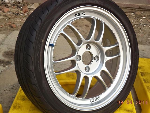 Enkei RP-F1<br />есть ещё такой комплект<br />r16 4x100 jj+7. ET45<br />цена 16000 (без резины)